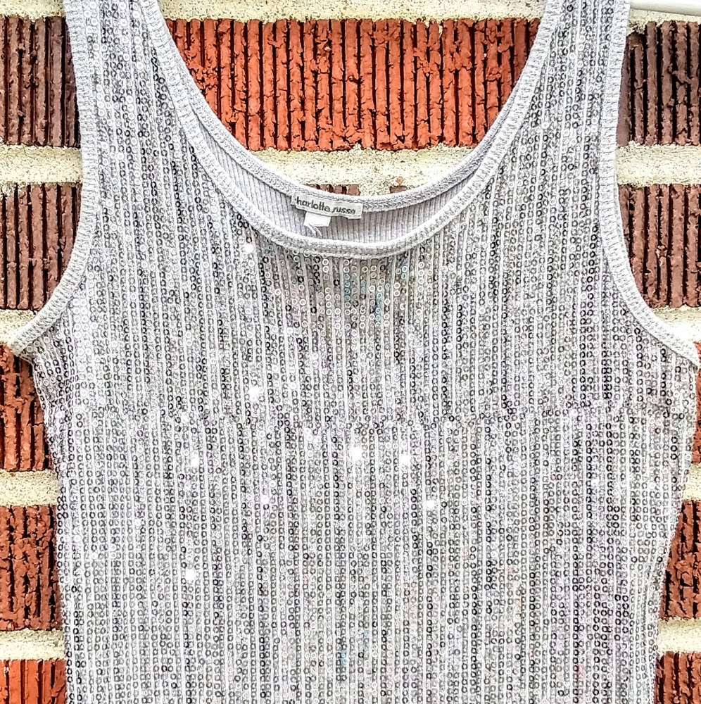 Glam Tank silver